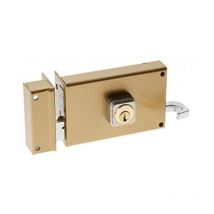 Serrure Monopoint En Applique Alpha Cylindre Rond Horizontal Tirage Gauche Bricard 350111 - Bricoman