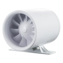 Aérateur Extracteur Intercalé 100 Mm Silencieux Basse Conso Blauberg Ducto Avec Support De Montage Amovible - Tecnomat