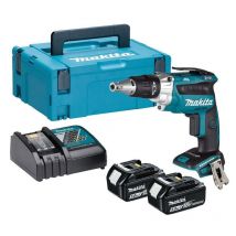 Visseuse Plaque De Plâtre 18v Lxt (2x5,0 Ah) En Makpac - Makita Dfs250rtj - Bricoman