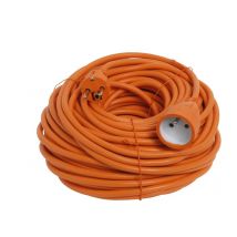 Rallonge Jardin 2p+t 16a 3g1,5 Mm² Ho5vv-f 40m Orange - Bricoman
