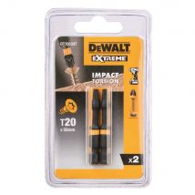 Dewalt Bits T20 50 Mm Extr. Torsion D'Impact (2st) - Bricoman