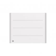 Radiateur Électrique Fixe À Inertie Sèche Céramique 1000w Bestherm Tanin Horizontal Blanc - Bricoman