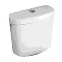Réservoir Volta Plus Double Touche, Alimentation Latérale - Hauteur: 375 Mm - Réservoir 3/6 L - Blanc - Bricoman