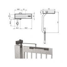 Ferme-porte Aérodynamique Noir Dc620g Assa Abloy - Bricoman