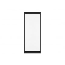 Porta Scorrevole Con Binario Invisibile 93 X 210 Cm Alluminio E Vetro Temperato Smerigliato - Toripa - Bricoman