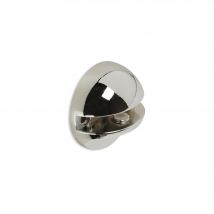 Support Pour Étagères En Verre | Fabriqué En Zamac | Finition Chrome Brillant | Pour Étagères D'Une Épaisseur De 3 À 6 Mm | Mesures 40*40*18mm | - 