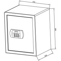 Coffre Fort Électronique Cfe4 60l Heracles I Cfe4 - Bricoman