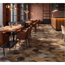 Carrelage Sol Hexagonal Lublin Mix 23x27 Cm - Réflex Boutique - Bricoman