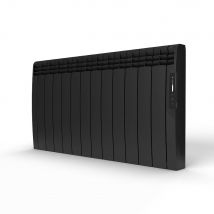 Radiateur Connecté Eoiniq 12 Éléments 1800w Noir Texturé - Rointe - Erfb1800rad2 - Bricoman