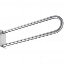 Barre D ́appui Et Relèvement Wc Murale En U Pmr Normes Handicapé Sanindusa Newwccare Inox Brossé - Bricoman