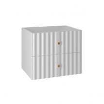 Meuble Sous-vasque 60cm Izae Blanc - Bricoman