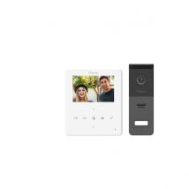 Visiophone Wifi Filaire Avec Écran Tactile + Vision Nocturne - Blanc - Chacon - Bricoman