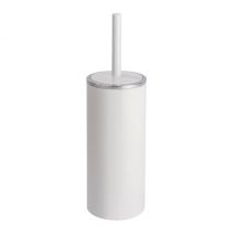 Balai Wc Brosse Silicone Plastique Blanc - Bricoman