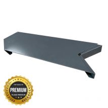 Angle Couvertine Aluminium Premium Gris Anthracite Ral 7016 À 90° - Largeur 210mm - Aluhome - Bricoman