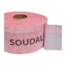 Sws Inside Extra - Membrane Étanche À L'Air Et À La Vapeur - Soudal - Rouleau De 100 Mm X 30 M Rose - Bricoman