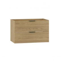 Meuble Sous-vasque 80cm Astrid Bois - Bricoman
