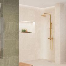 Carrelage Mur Brillant Certeca Onix Effet Marbre Beige 25x50 (carton Avec 12 Unités = 1,5 M2) - Bricoman