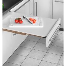 Plateau Rabattable Hailo Rapid Coloris - Blanc - Bricoman