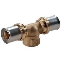 Té, Filetage Femelle, Raccord À Sertir Multi-clips, Pour Tuyau En Plastique Ou Multi-clips, 1-1/4" X 40x3,5 - Tecnomat