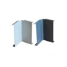 Angle Rentrant Pour Profilé De Finition Ral7016 H 100 Mm - Bricoman