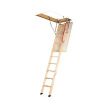 Escalier Escamotable Avec Échelle En Bois Lwk Komfort Fakro Hauteur 280cm - Dimensions 60 X 120 Cm - Tecnomat