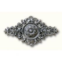 Palmette Avec Détail Floral En Fonte - Hauteur 170mm Longueur 300mm - À Visser Dans Taraudage M5 (4,2mm) - Bricoman