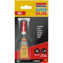 Colle Cyanoacrylate 84a Gel 3g - Bricoman