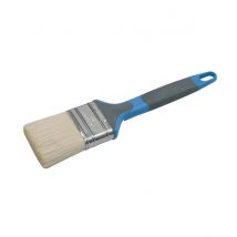 Brosse Plate Bi-matière 'spécial Acrylique' 40mm - Bricoman