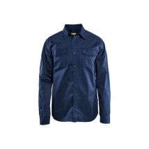 Chemise Twill Noir-l - Bricoman