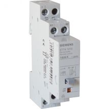 Télérupteur Modulaire Siemens, 16 A, 230 V, 1 Module, Contact 1 No, Commande Éclairage Multi-points - Bricoman