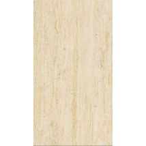 Carrelage Sol/mur Effet Travertin Beige Viva Travertino Beige Mat Int/ext L.120 X L.60 Cm Ceralux - Bricoman