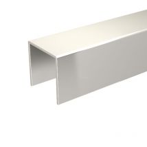 Profil De Guidage En U En Acier Galvanisé 30 X 30 Mm - 1,95 M - Bricoman
