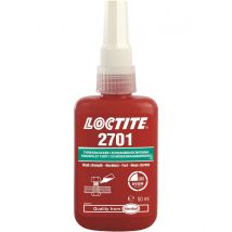 Loctite - Loctite 2701 50ml Frein Filet Méthacrylate Vert Résistance Haute - 135281 - Bricoman