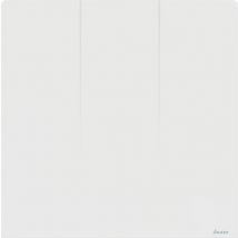Radiateur Inertie Sèche Tactile Gyali - Blanc - 1500w - Bricoman