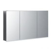 Geberit Option Plus Armoire De Toilette Avec Éclairage, Trois Portes, Largeur 120 Cm, 500592001, 500.592.00.1 - Bricoman