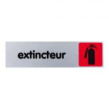 Plaque De Porte Extincteur (texte) - Couleur 170x45mm - 4033051 - Bricoman