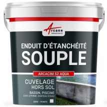 Enduit D'Étanchéité Piscine Cuve Hors Sol - Arcacim S2 - 20 Kg Blanc - Arcane Industries - Bricoman