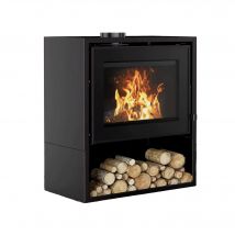 Poêle À Bois Arclas 12 Kw Bûche 60 Cm Sannover - Bricoman