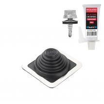 Kit Sortie De Toiture Bac Acier Epdm Pour Conduit Ø0-146 Scell-it - Bricoman