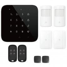 Alarme Maison Wifi Et Gsm 4g Sans Fil Connectée Casa Noire - Kit 2 - Bricoman