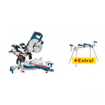 Scie À onglets Radiale Ø216 Mm Gcm 8 Sjl + Piétement Gta 2600 Bosch 0615990fv8 - Bricoman