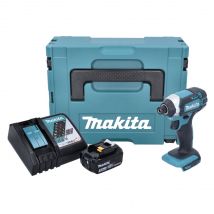Makita Dtd 152 Rf1j 18v Li-ion Visseuse À Chocs Sans Fil Avec Boîtier Makpac + 1x Batterie Bl1830 3,0 Ah + Chargeur Dc18rc - Bricoman