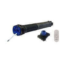 Moteur R 10nm D 12rpm Radio + Emetteur 3 Boutons + Sachet Adaptateur Id1 2.0 - Bricoman