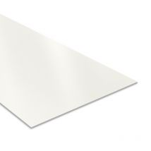 Tôle Plane 2000x1000 Mm Acier 0.50 Mm Laqué | Blanc | Ral 9010 - Bricoman