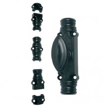 Crémone Fonctionnelle Renforcée Avec Bouton Noir Afbat - Bricoman