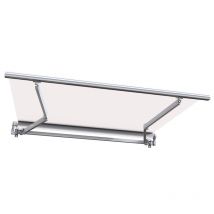 Store Banne Manuel 4 X 3 M Monobloc Pour Terrasse - Écru - Bricoman