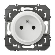 Prise De Courant Easyréno Dooxie - Blanc - 2p+t - Bricoman