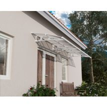 Canopia Marquise De Porte Bordeaux 223.5 X 140 Cm Blanche 447x0 - Bricoman