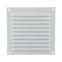 Grille À Persienne 436 Renson 200 X 200 Mm - Blanc - 42002006 - Bricoman