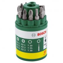 Bosch Ensemble De Tournevis. 10 Transversale. Torx Y Compris - Bricoman